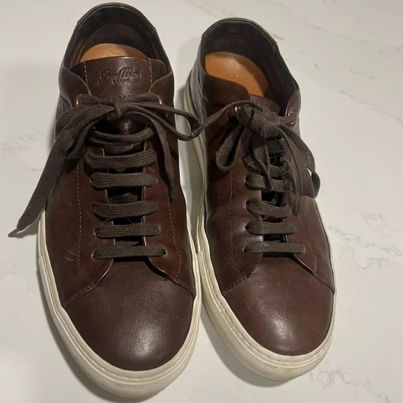 Goodman Brand Brown Leather Sneaker - Picture 2 of 8